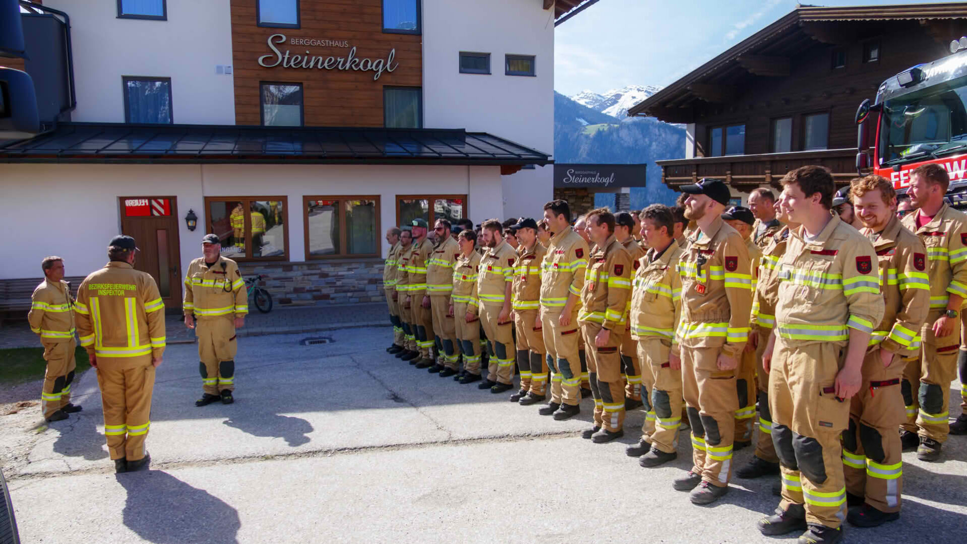 BFV Schwaz: Abschnittsübung in Brandberg