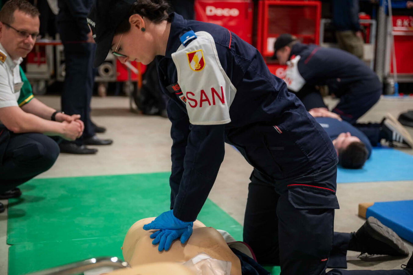 Sanitätsleistungsprüfung des BFV Leoben und Bruck/Mur