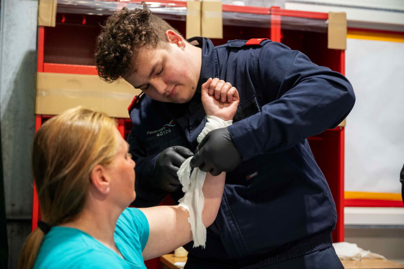 Sanitätsleistungsprüfung des BFV Leoben und Bruck/Mur