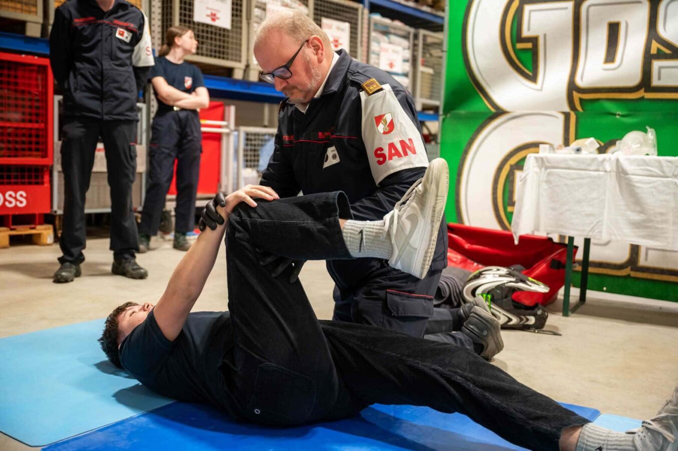 Sanitätsleistungsprüfung des BFV Leoben und Bruck/Mur
