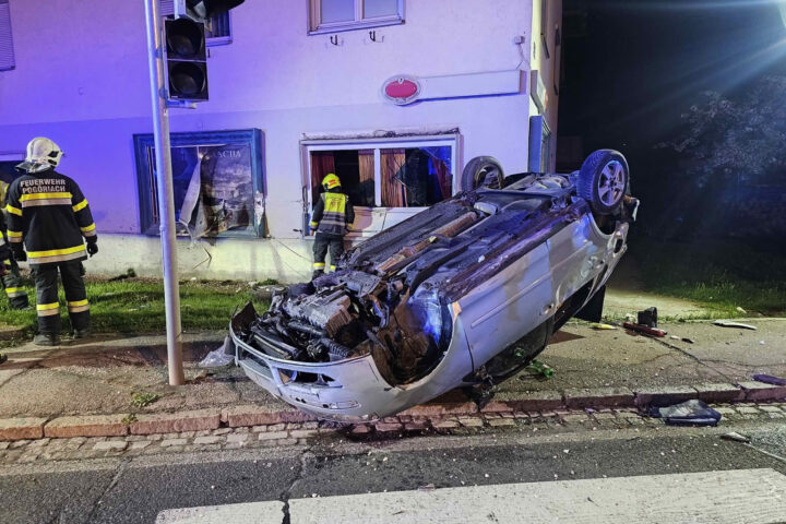 HFW Villach: Schwerer Verkehrsunfall, 2 Personen verletzt