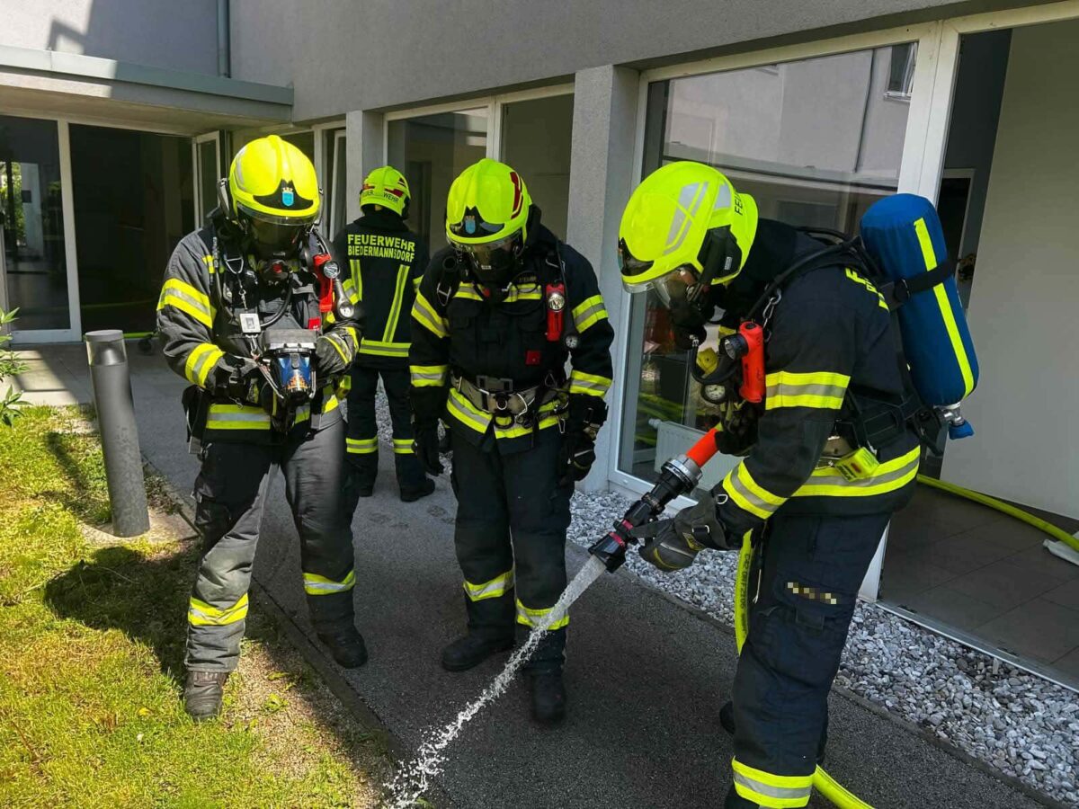 Brandmelder als Lebensretter, Seniorin mit Rauchgasvergiftung im Spital
