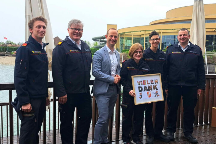 BFK Neusiedl am See: Dankesbesuch der Feuerwehrjugend in der St. Martins Therme & Lodge