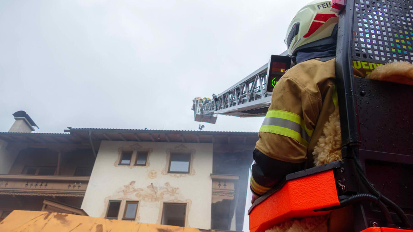 Großangelegte Atemschutzübung