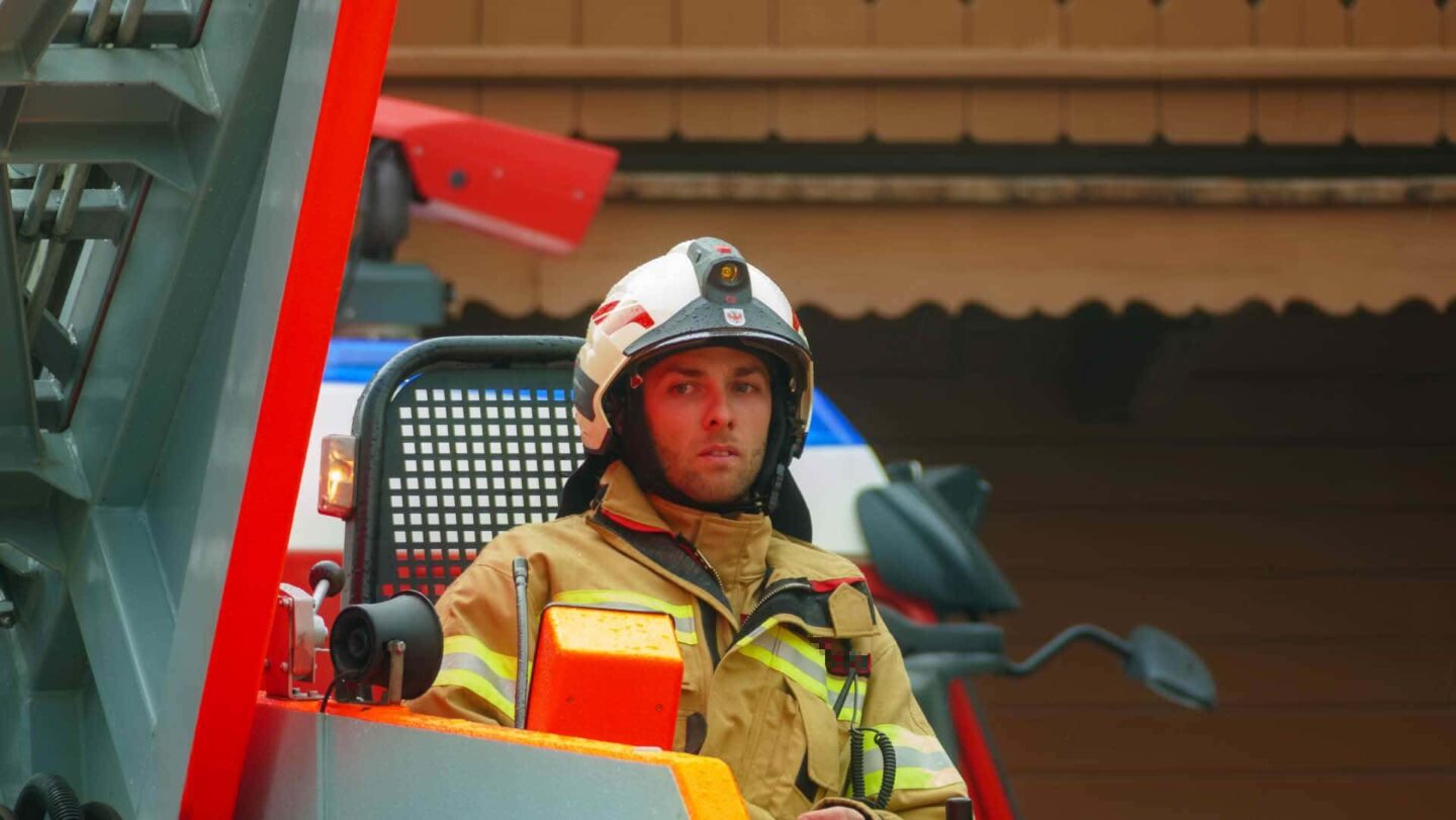 Großangelegte Atemschutzübung