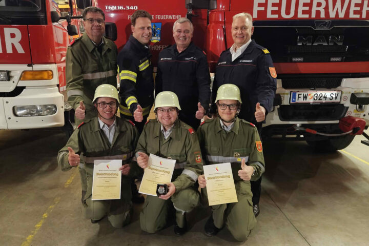 FF Althofen: Feuerwehrmatura in Gold, Kameraden glänzen mit Bestleistung