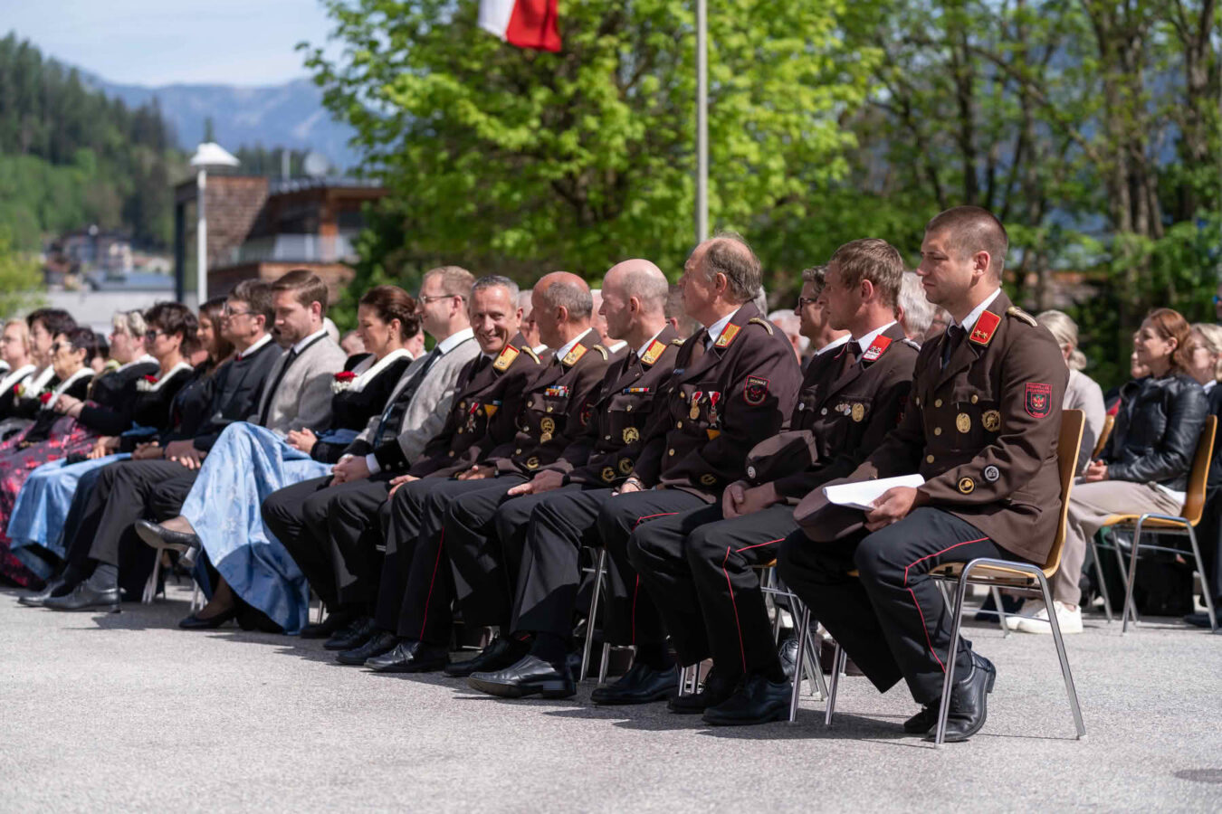 Florianifeier und Fahrzeugsegnung