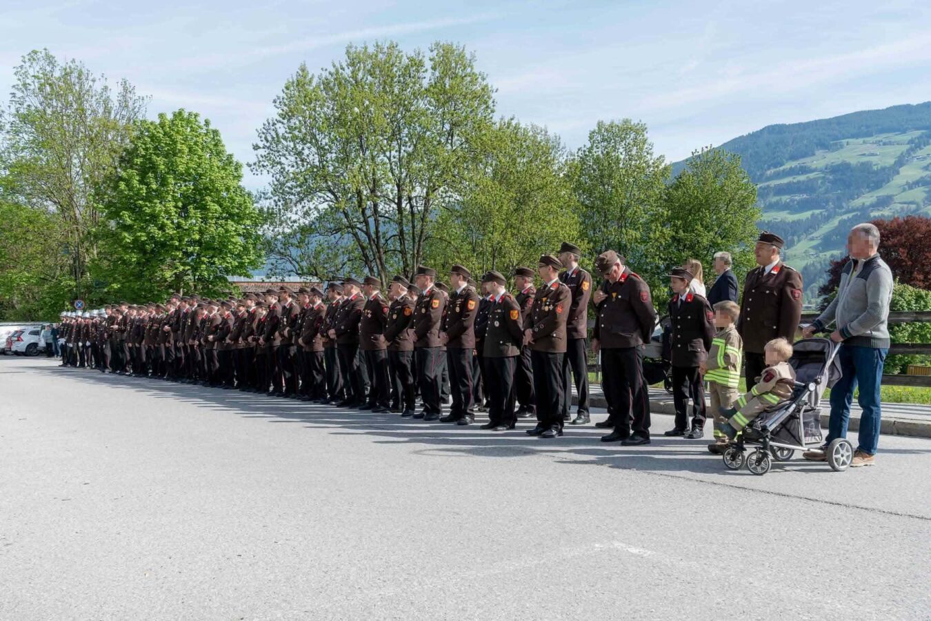 Florianifeier und Fahrzeugsegnung