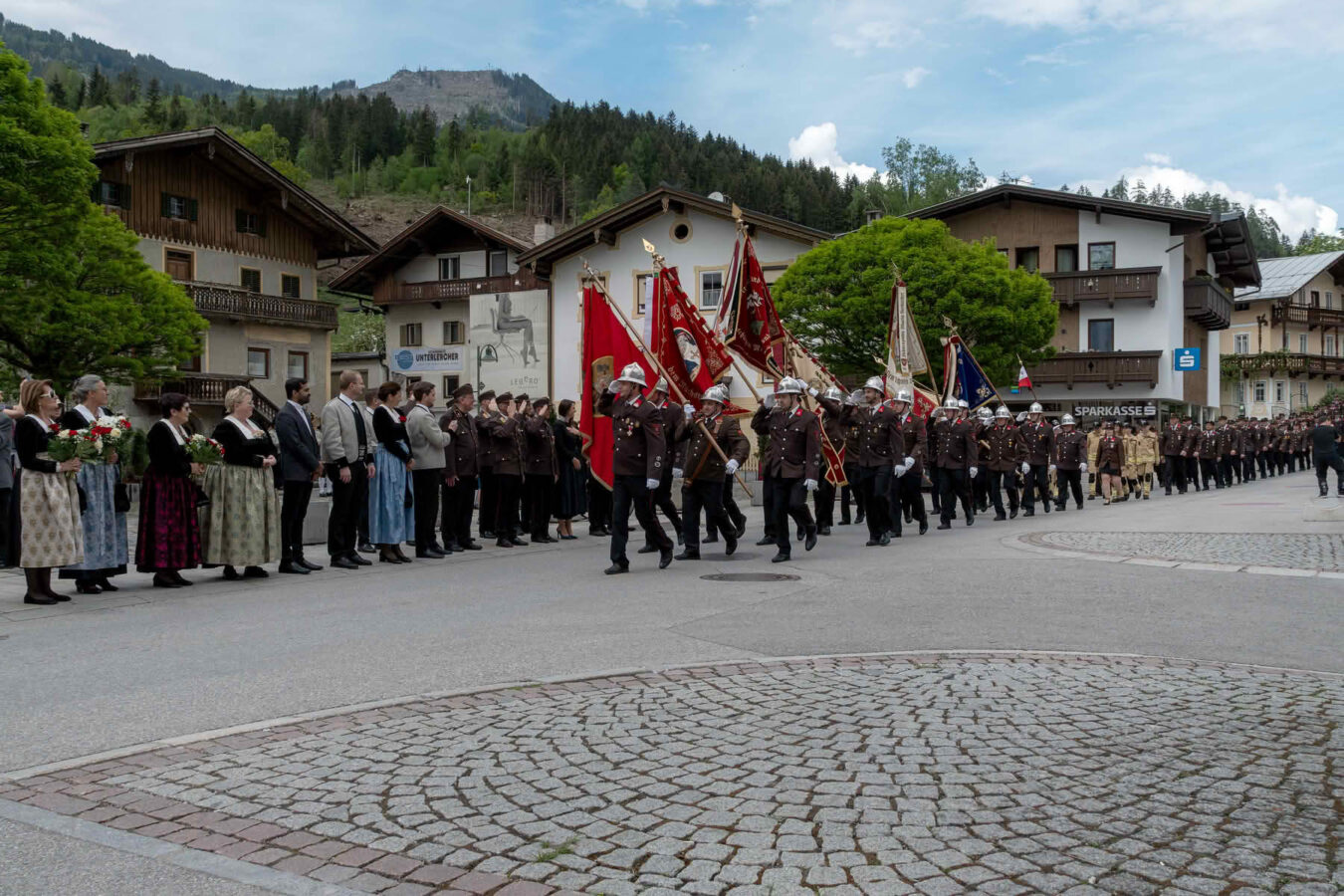 Florianifeier und Fahrzeugsegnung