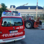 FF Bad Ischl: Dieselspur im Kurpark