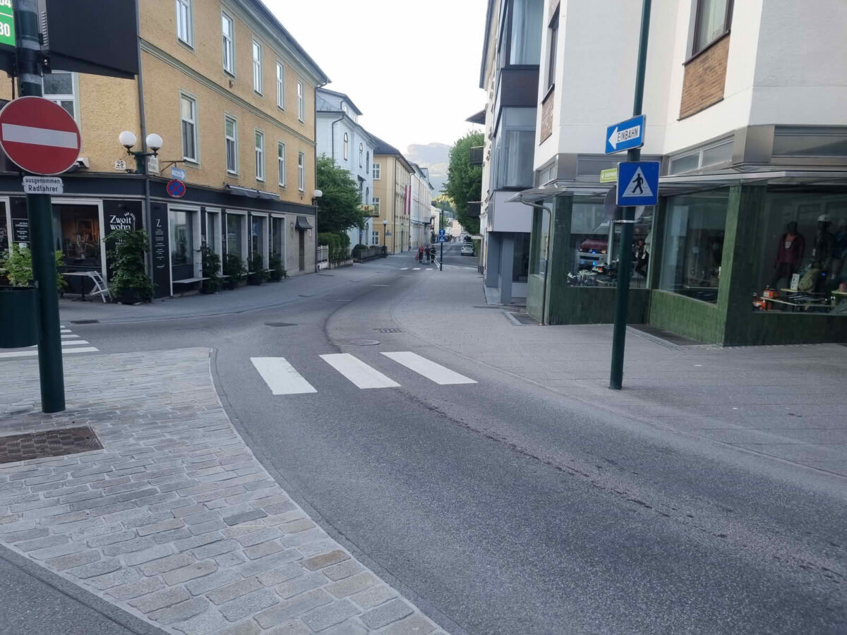 Dieselspur im Kurpark