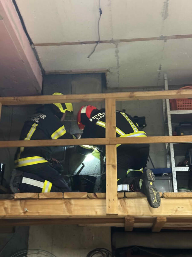Kaminbrand in Lauffen