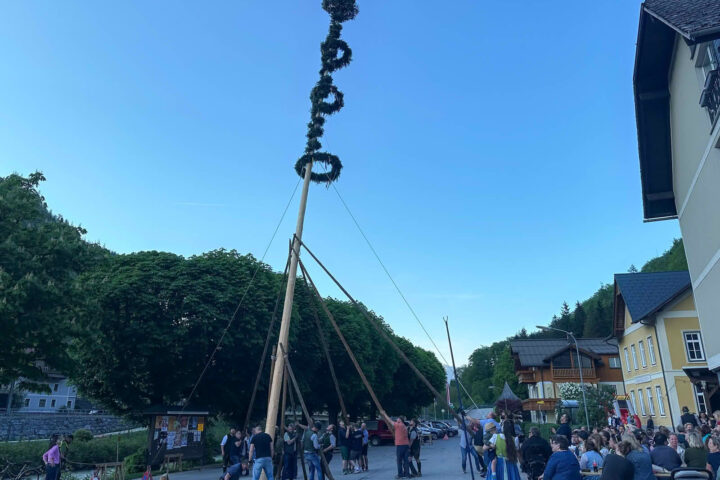 FF Lauffen: Maibaumaufstellen 2025 – gelebte Tradition