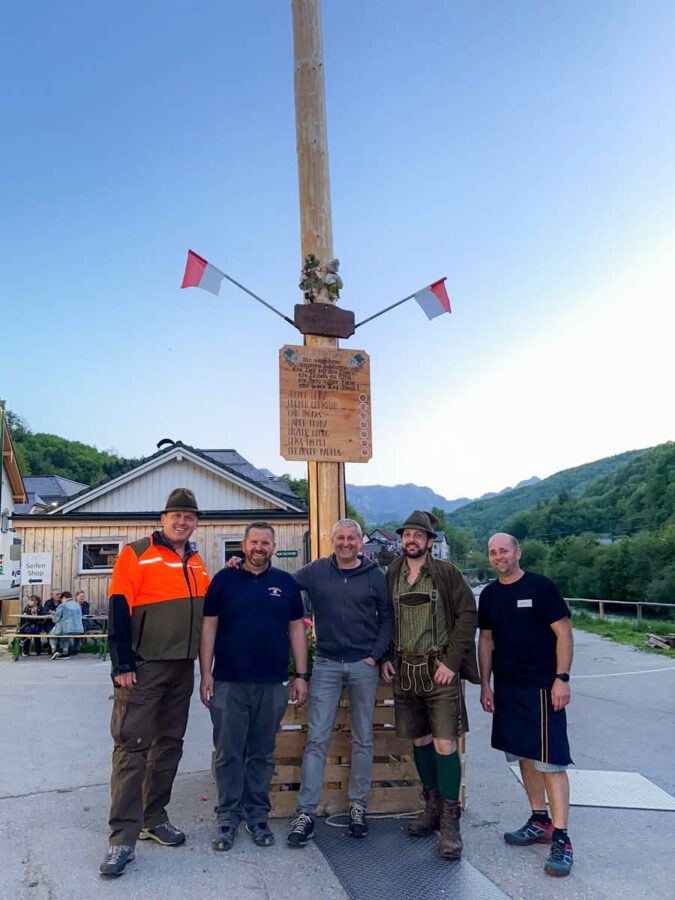 Maibaumaufstellen 2025