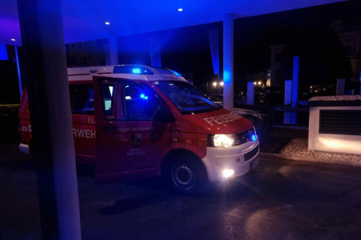 FF Bad Ischl: BMA in Tiefgarage