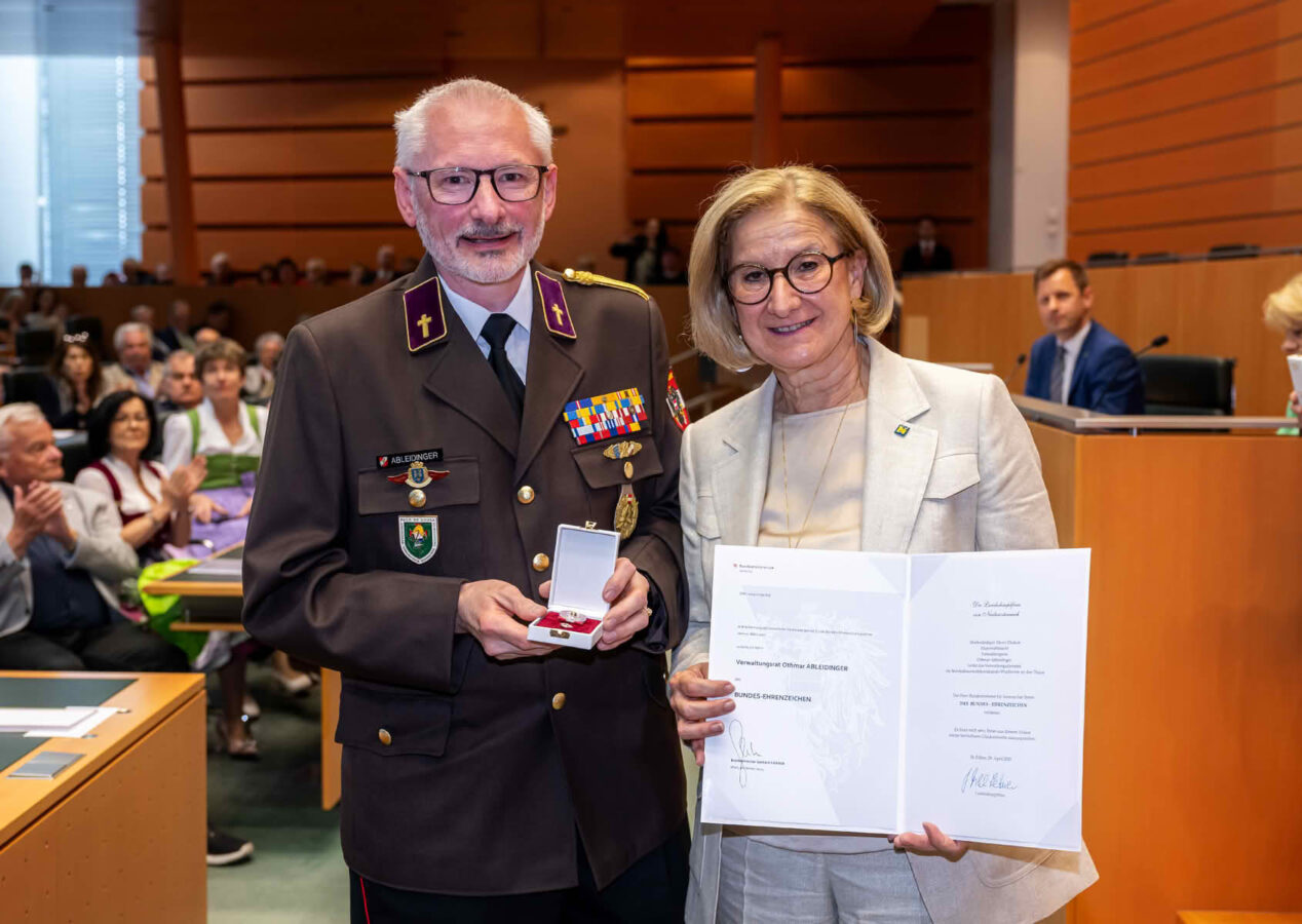 Bundes-Ehrenzeichen für Othmar Ableidinger