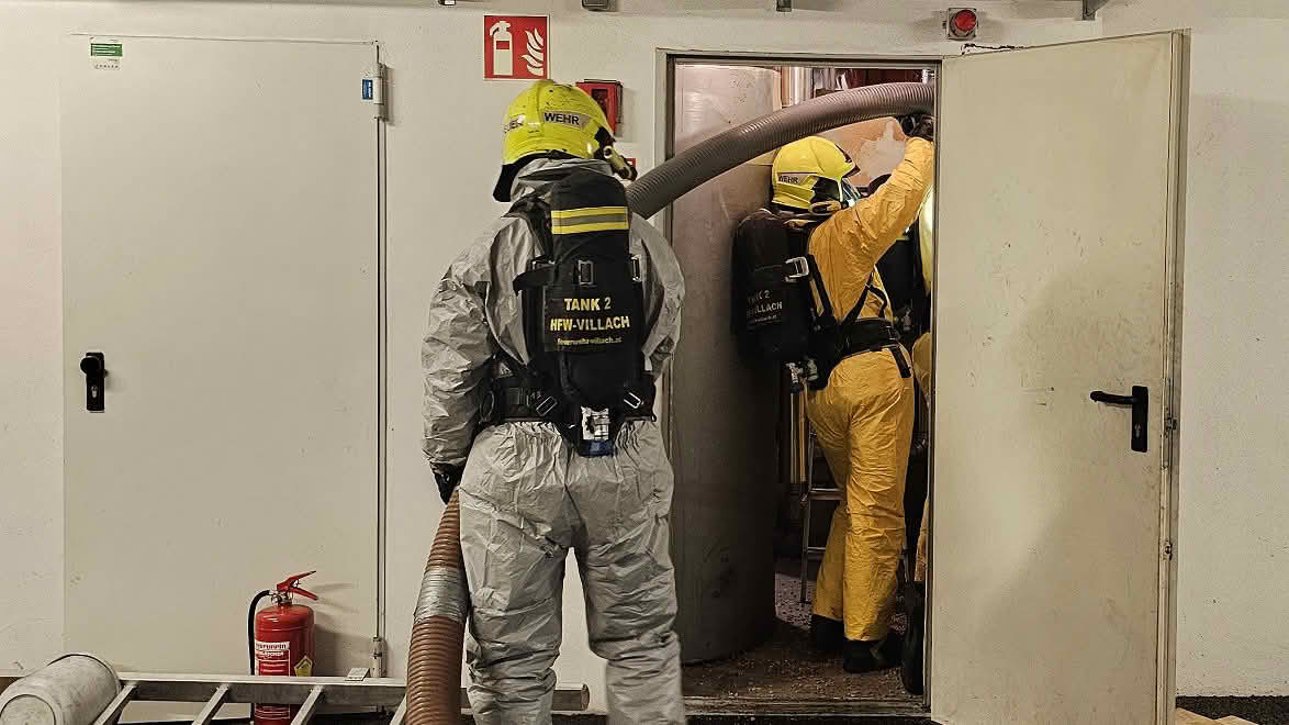HFW Villach: Gefährlicher Kohlenmonoxidaustritt, 2 Personen verletzt