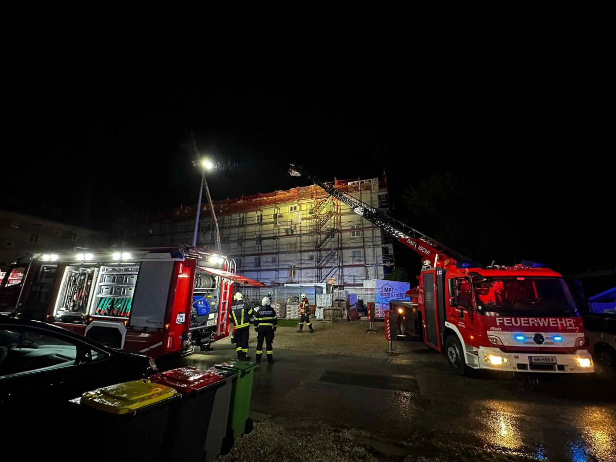 Rauchentwicklung in Wohnung