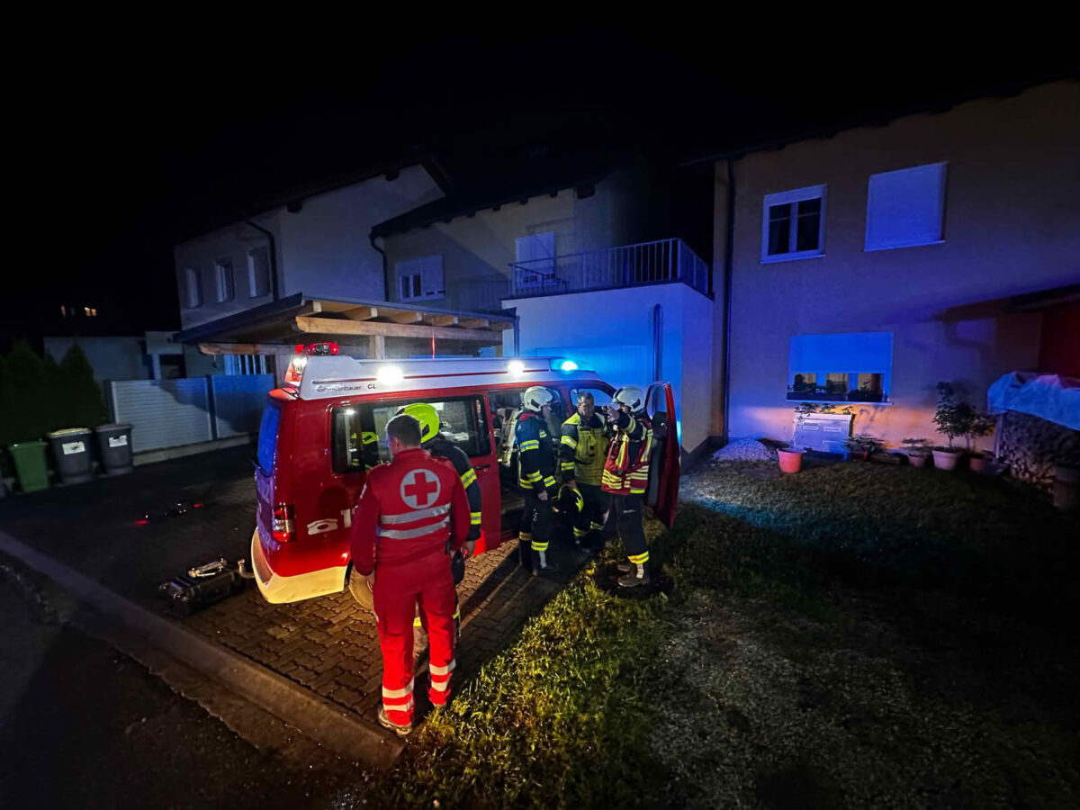 Rauchentwicklung in Wohnung