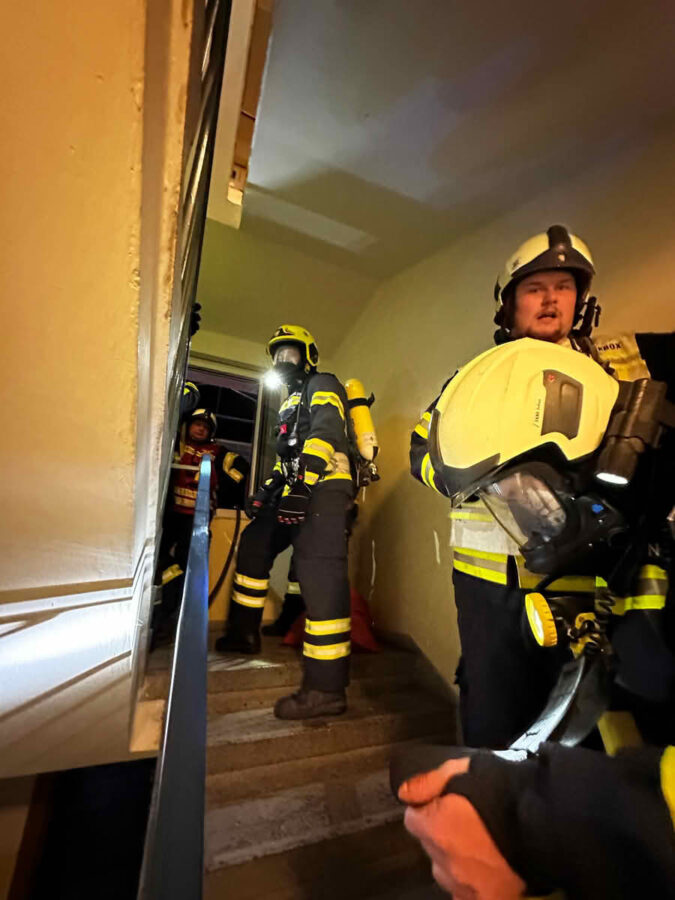 Rauchentwicklung in Wohnung