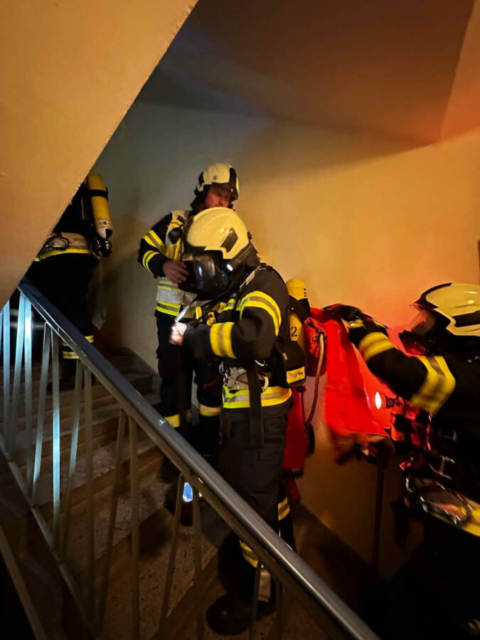 Rauchentwicklung in Wohnung