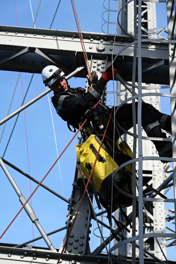 Fortbildung der Höhenrettungsgruppen der österreichischen Berufsfeuerwehren