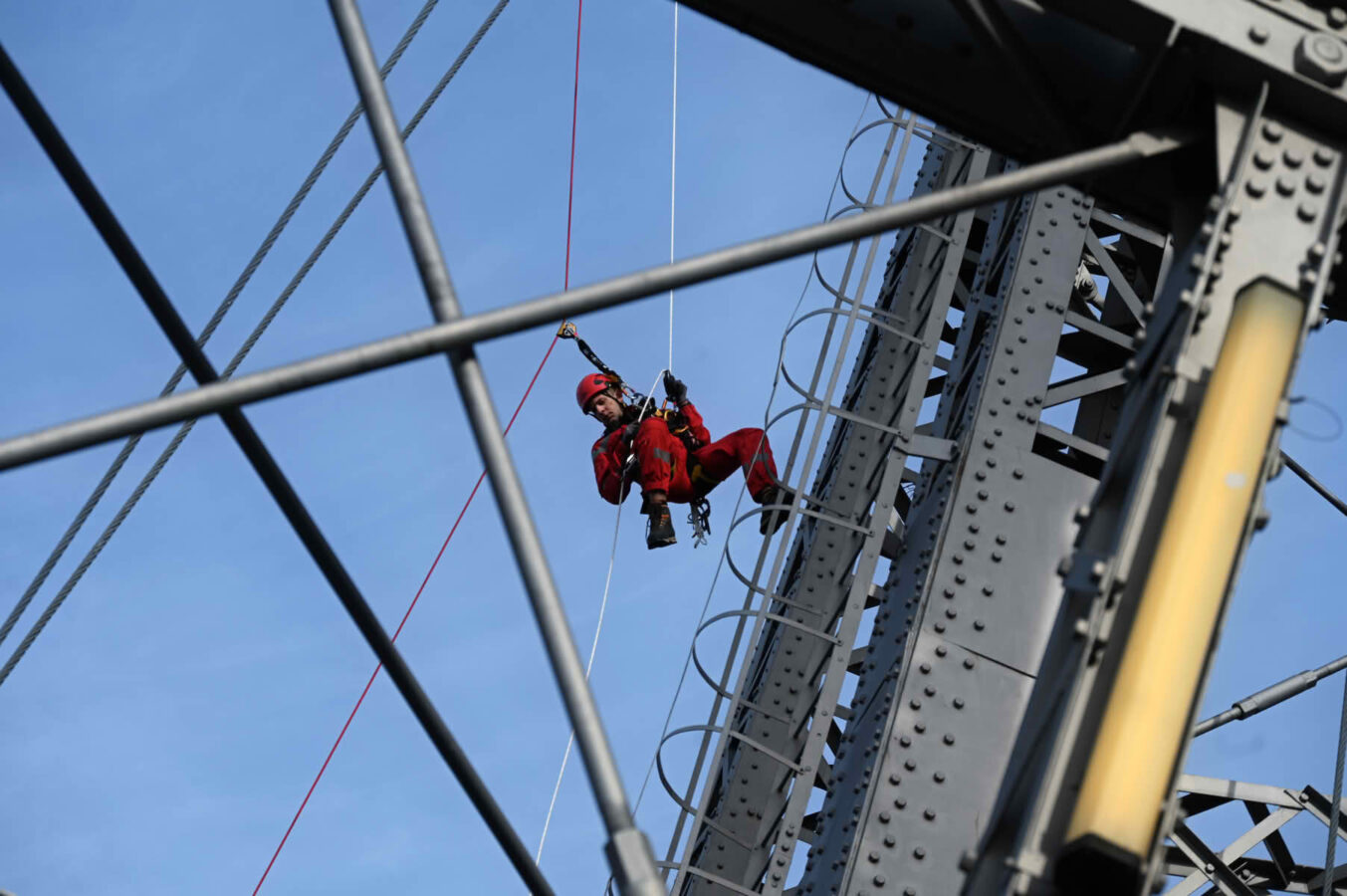 Fortbildung der Höhenrettungsgruppen der österreichischen Berufsfeuerwehren