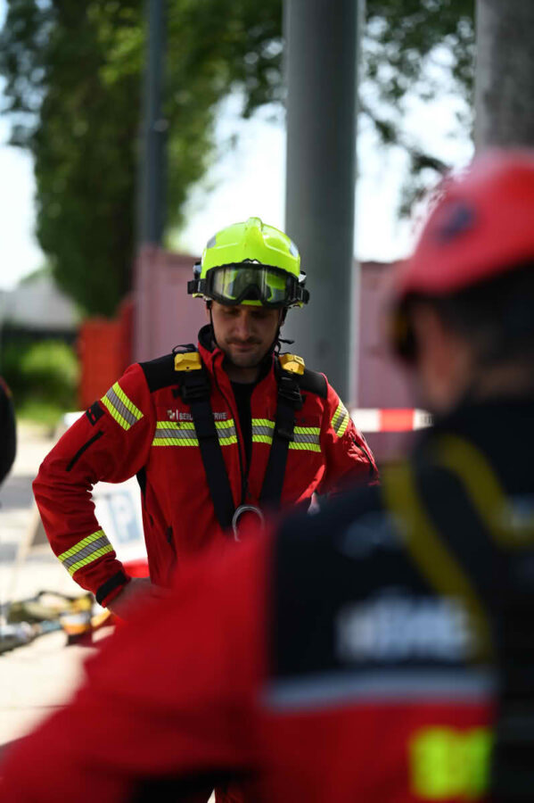 Fortbildung der Höhenrettungsgruppen der österreichischen Berufsfeuerwehren