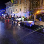 FF Bad Ischl: PKW kollidiert mit Straßenlaterne