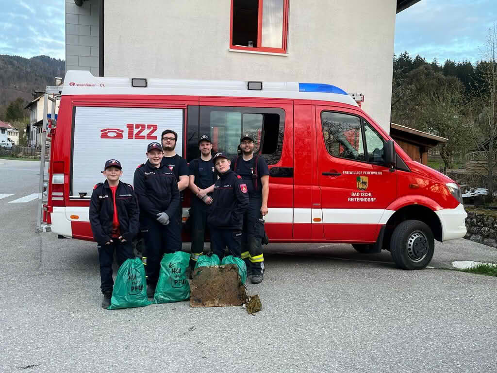 FF Bad Ischl: Feuerwehren bei „Hui statt Pfui“ vertreten