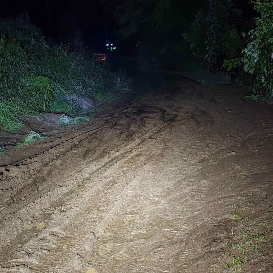 Starkregen im Bereich Deutschlandsberg