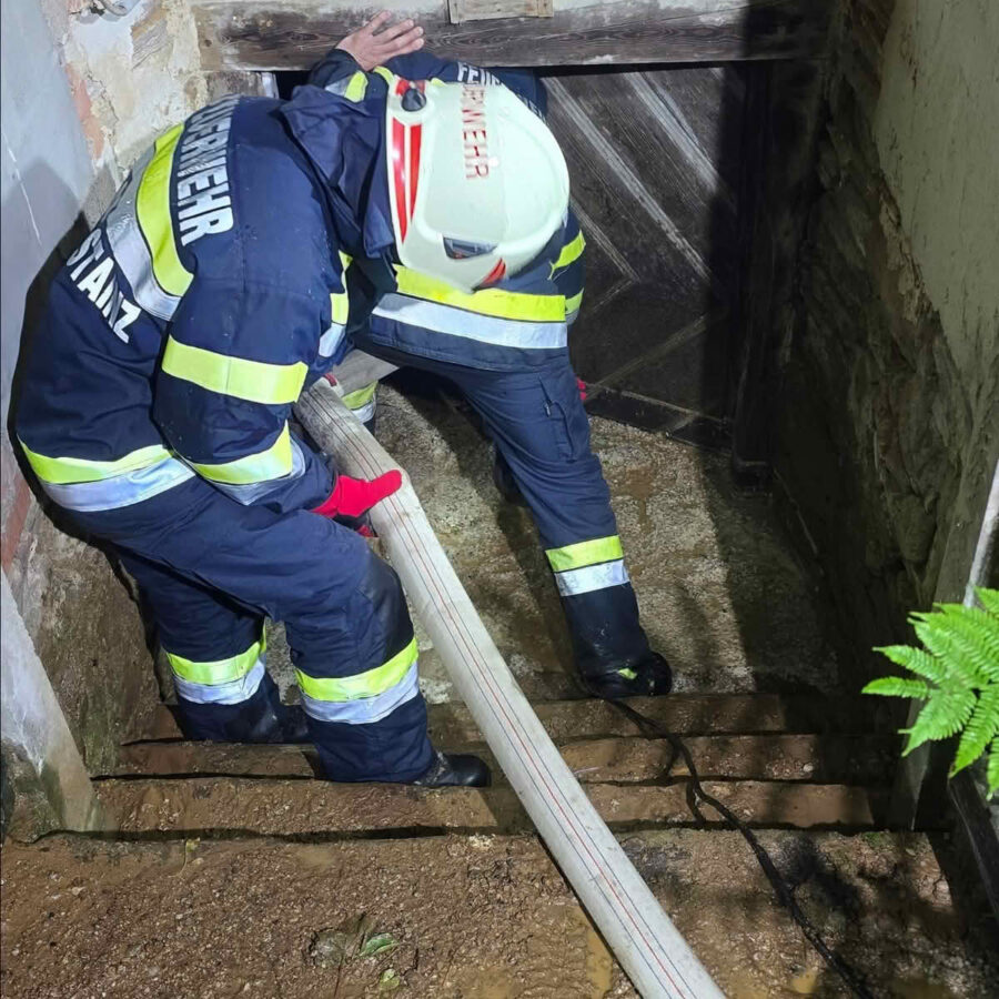 Starkregen im Bereich Deutschlandsberg