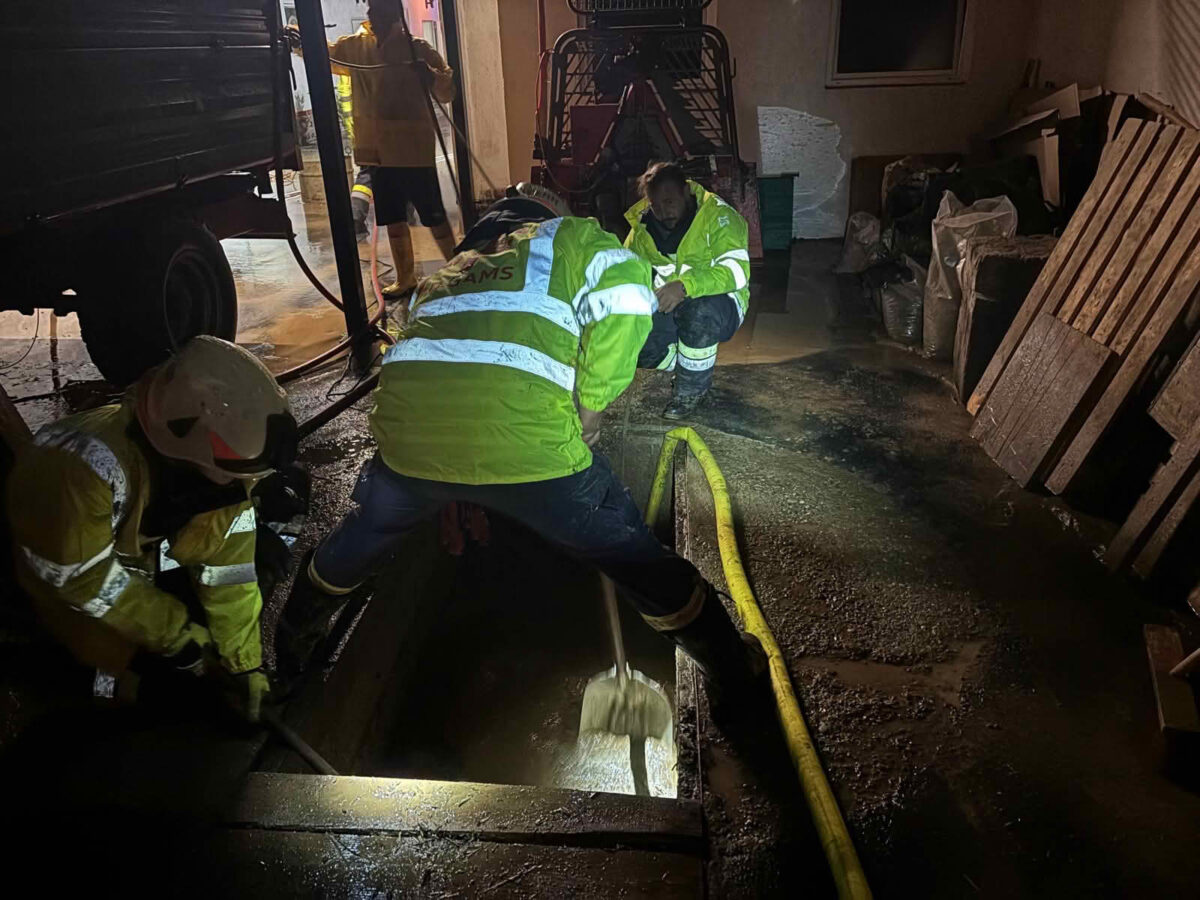 Starkregen im Bereich Deutschlandsberg