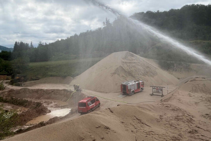 Wasserbeförderung über längere Wegstrecken