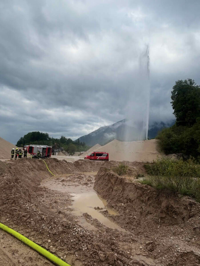 Wasserbeförderung über längere Wegstrecken