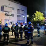 FF Steinabrückl: Brand auf einem Balkon