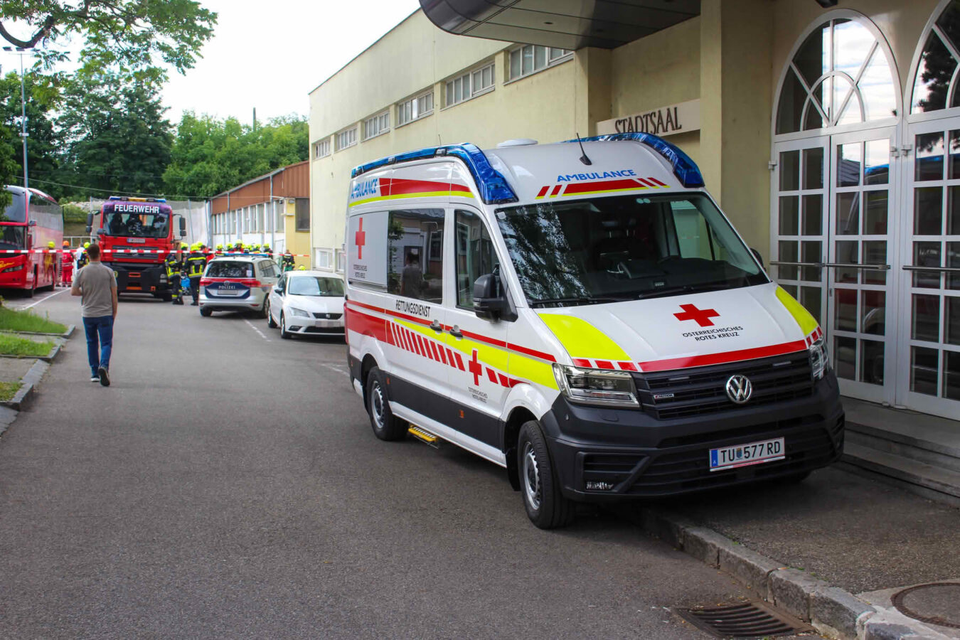 Ammoniakaustritt am Eislaufplatz