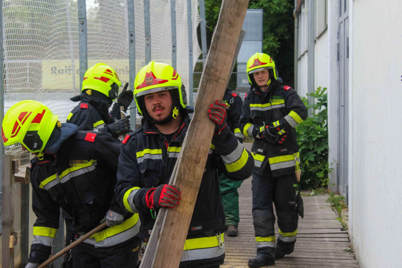 Ammoniakaustritt am Eislaufplatz