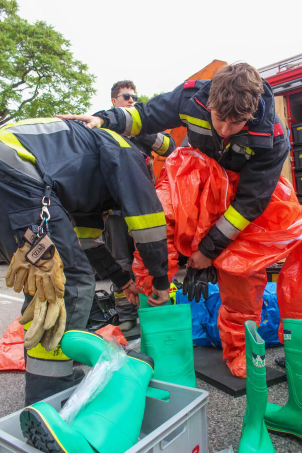 Ammoniakaustritt am Eislaufplatz