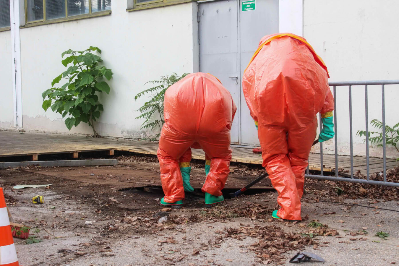 Ammoniakaustritt am Eislaufplatz