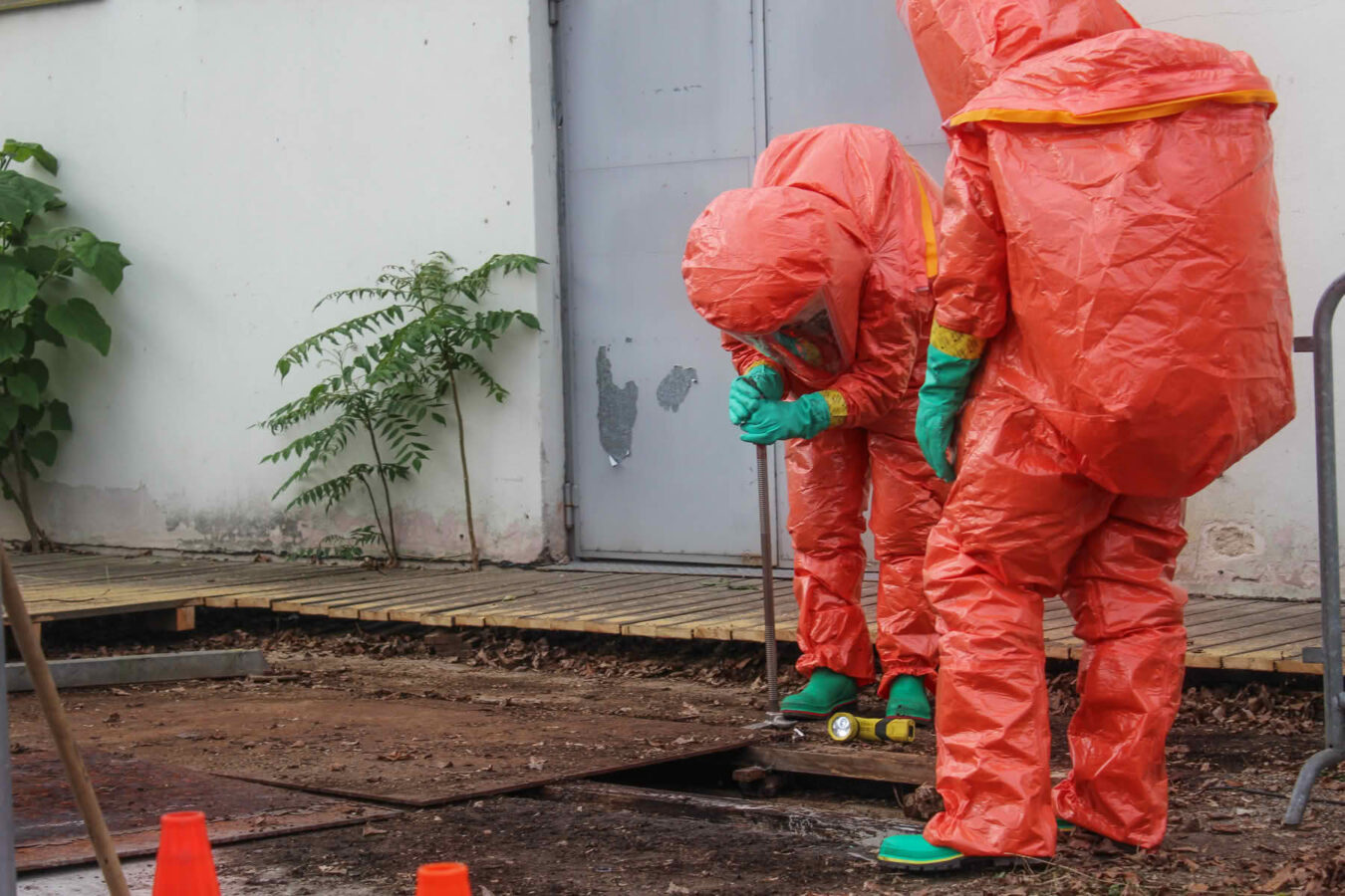 Ammoniakaustritt am Eislaufplatz