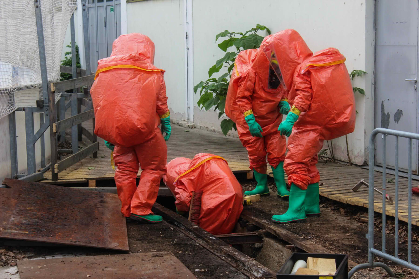 Ammoniakaustritt am Eislaufplatz