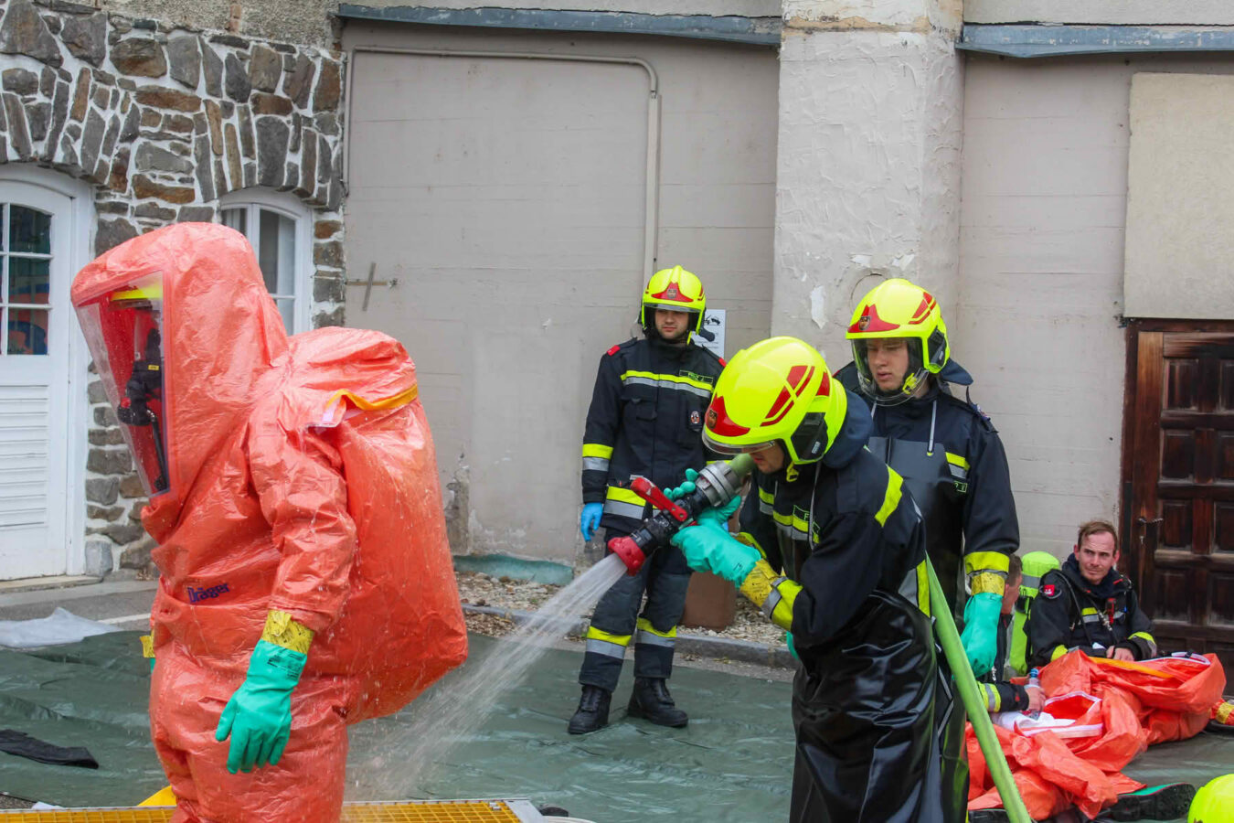 Ammoniakaustritt am Eislaufplatz