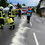 FF Steinabrückl: Schadstoffeinsatz für 3 Feuerwehren