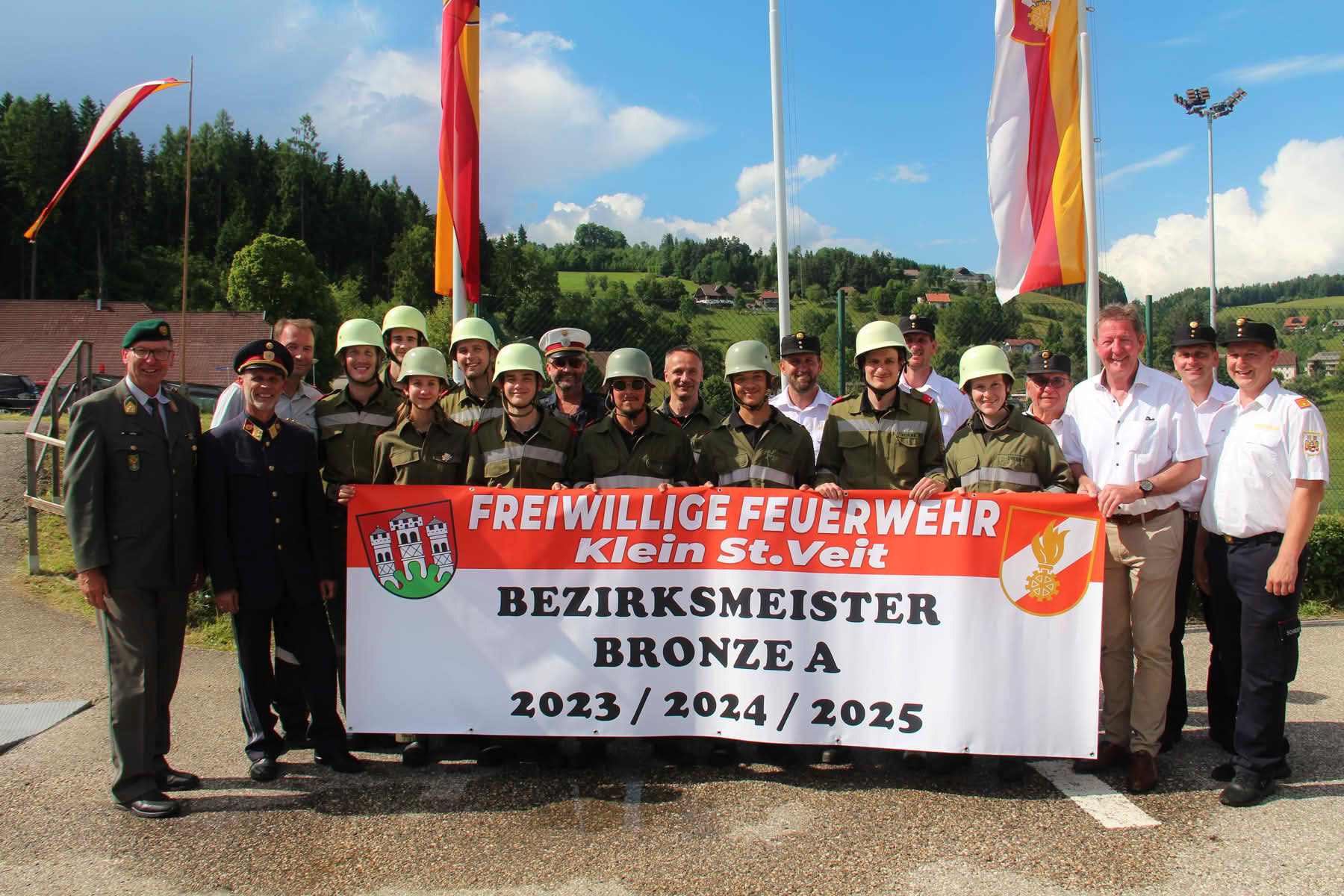 BFKdo Völkermarkt: FF Pustritz kürt sich zum zweifachen Bezirksmeister