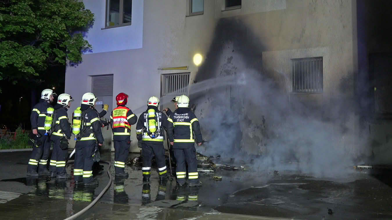 Brand beim ARKADIA Traiskirchen