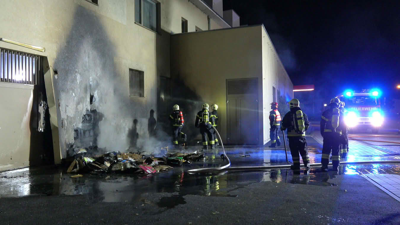 Brand beim ARKADIA Traiskirchen