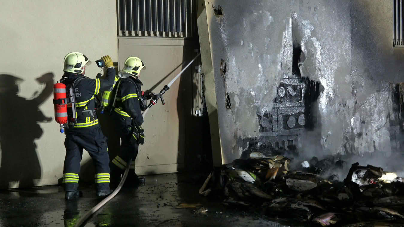 Brand beim ARKADIA Traiskirchen