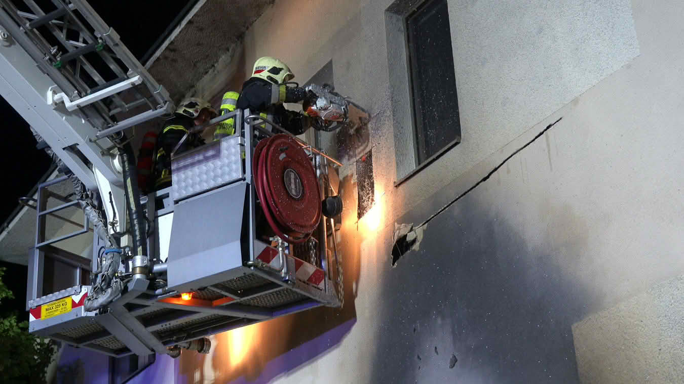 Brand beim ARKADIA Traiskirchen