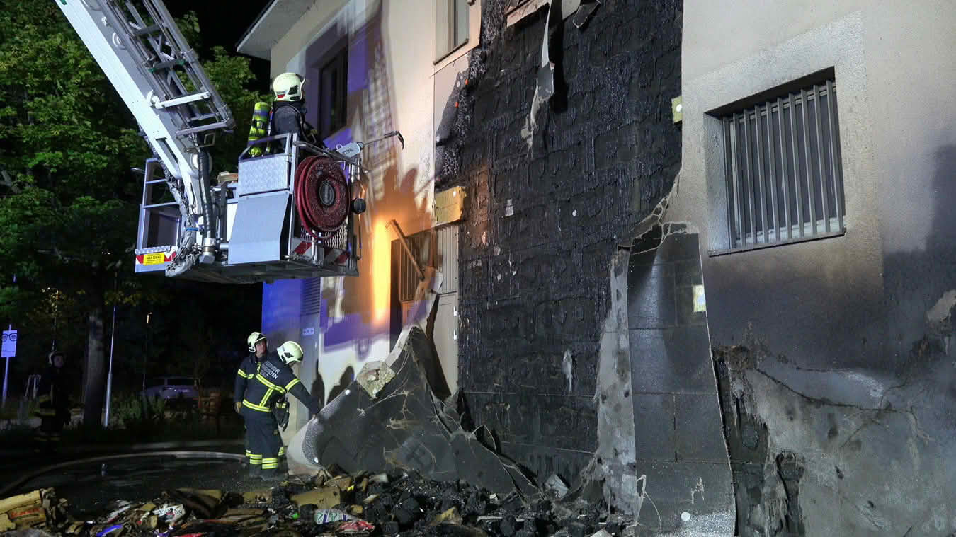 Brand beim ARKADIA Traiskirchen